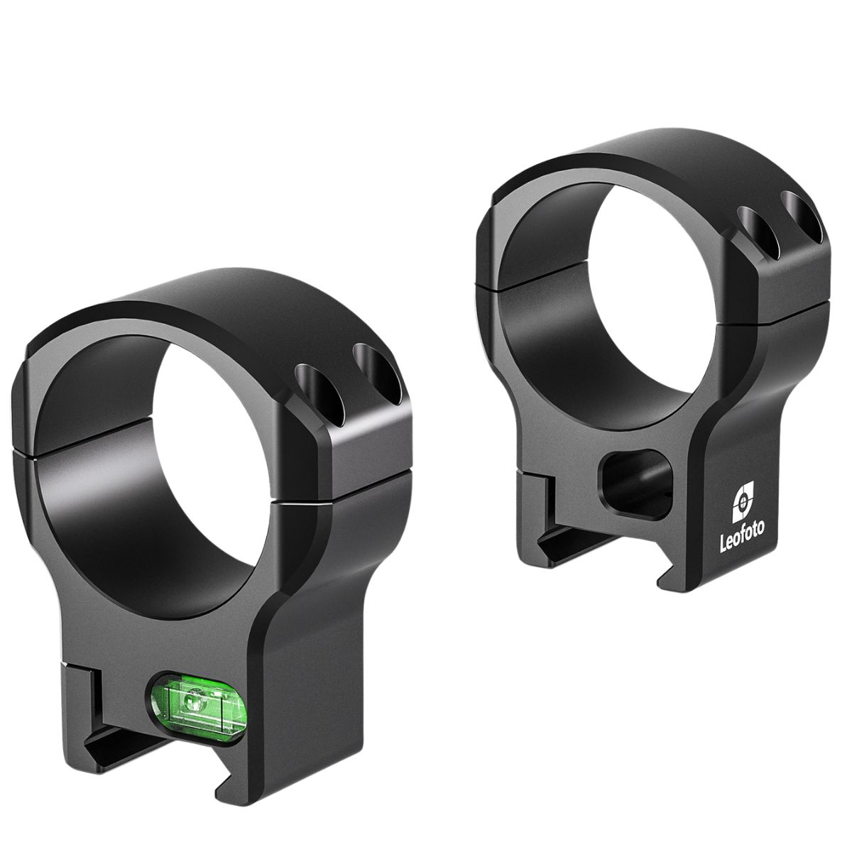 Leofoto SR-3432 34mm Low (7mm saddle) Scope Rings