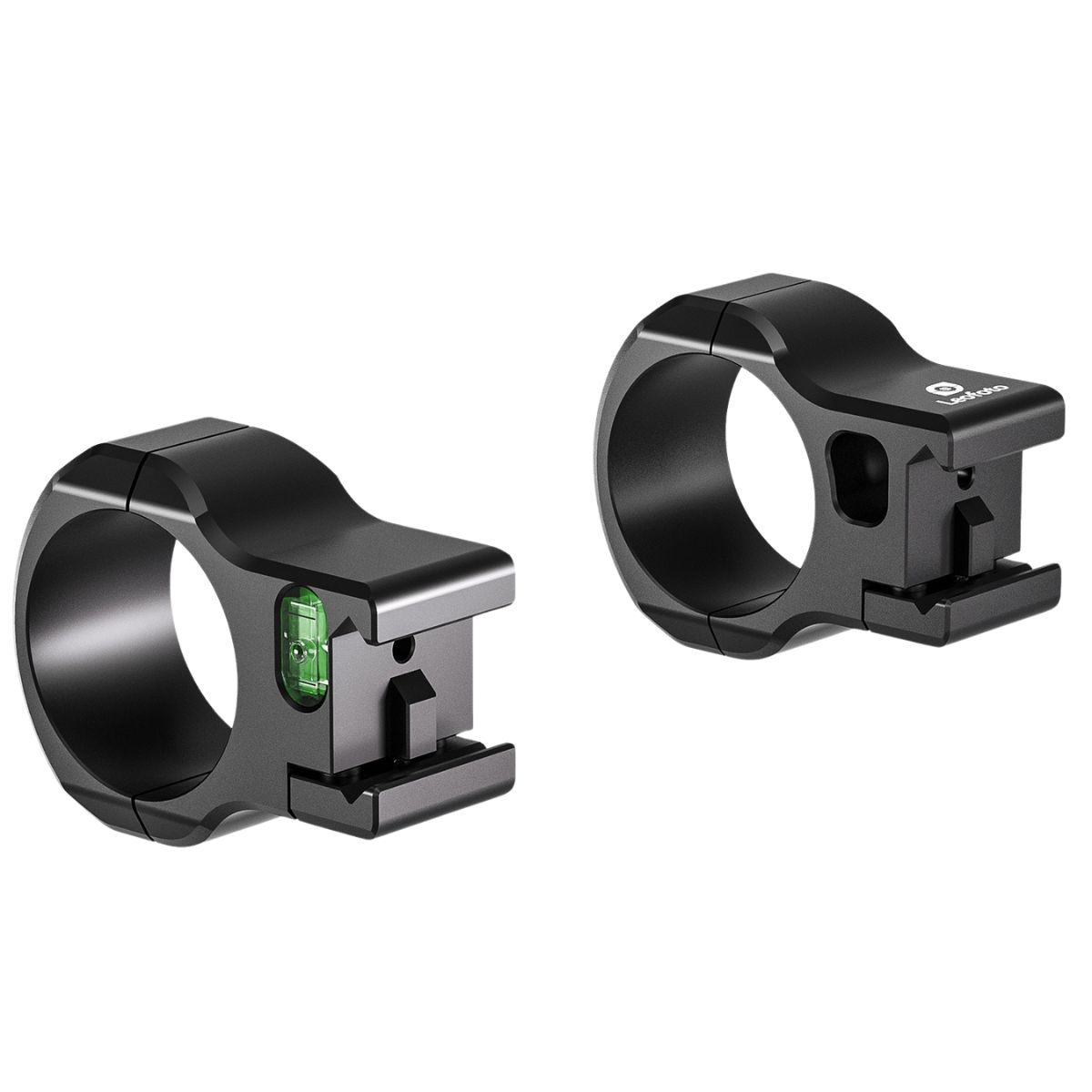 Leofoto SR-3432 34mm Low (7mm saddle) Scope Rings