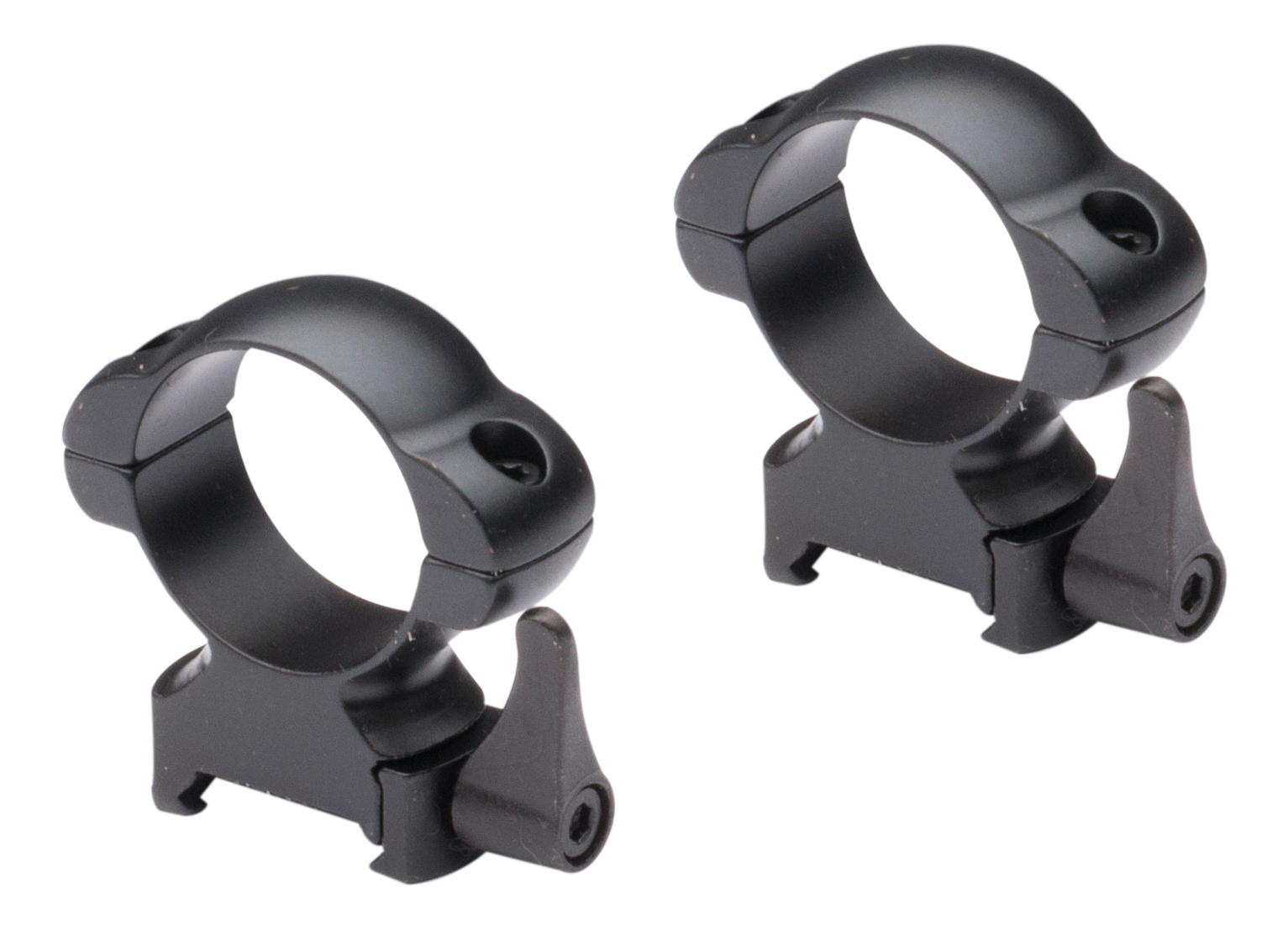 Nikko Stirling STEEL-LOK 34mm Low Weaver Quick Release Steel Rings