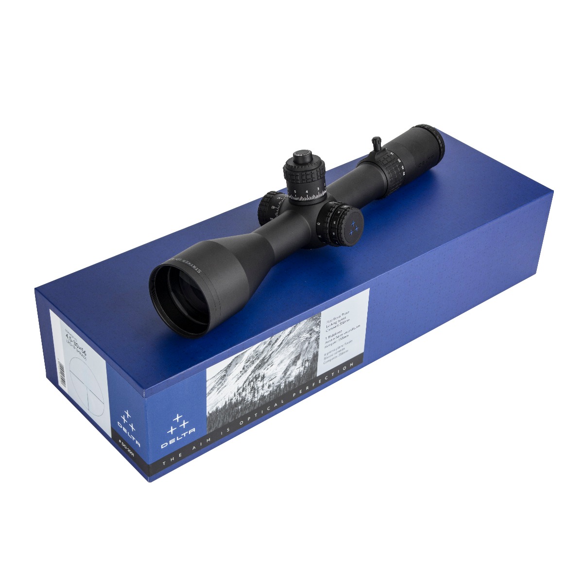 Preowned TSP Delta STRYKER ED 4.5-30x56 HD FFP IR Mil Mil Zero Stop Locking Turret Rifle Scope - DLR-1 - SOG84