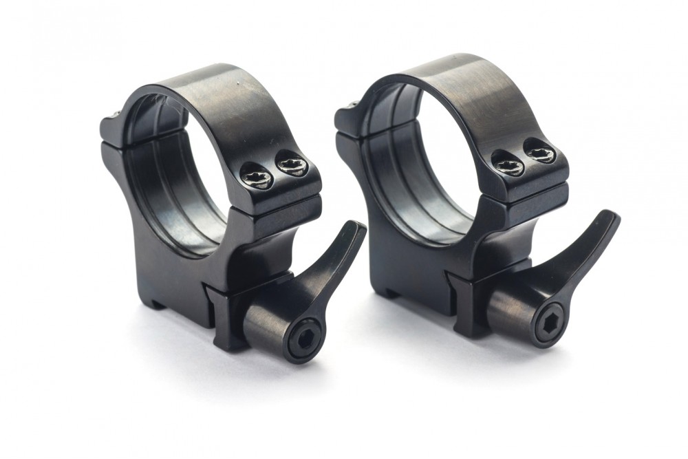 Rusan Steel Roll-off Quick-Release rings - Tikka T3 - 1 Inch