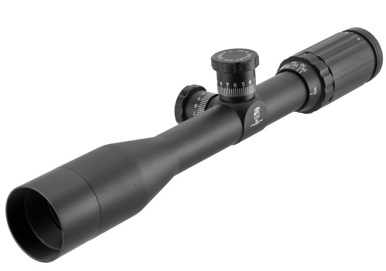 SWFA SS 16x42 Tactical Rear Focus Riflescope, MOA-Quad