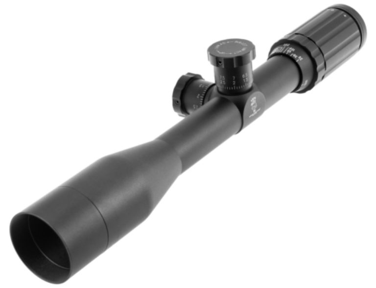 SWFA SS 10x42 Tactical Rear Focus Riflescope, Mil-Quad