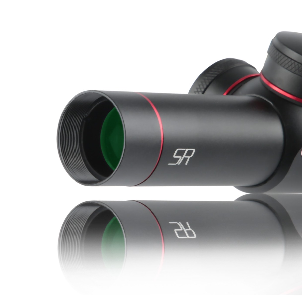 T-Eagle ER 1-6x24 Illuminated SFP MOA 1/2 MOA Rifle Scope with Rings