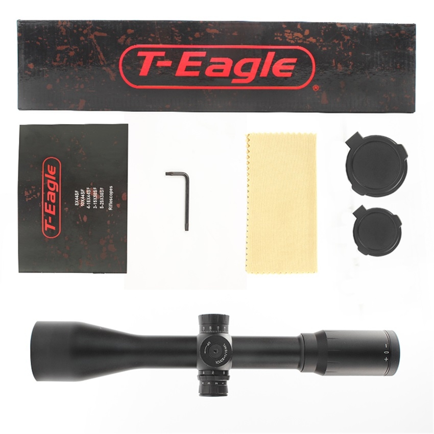 T-Eagle SR 10X44 Illuminated MIL 0.1 MRAD SF 30mm Rifle Scope