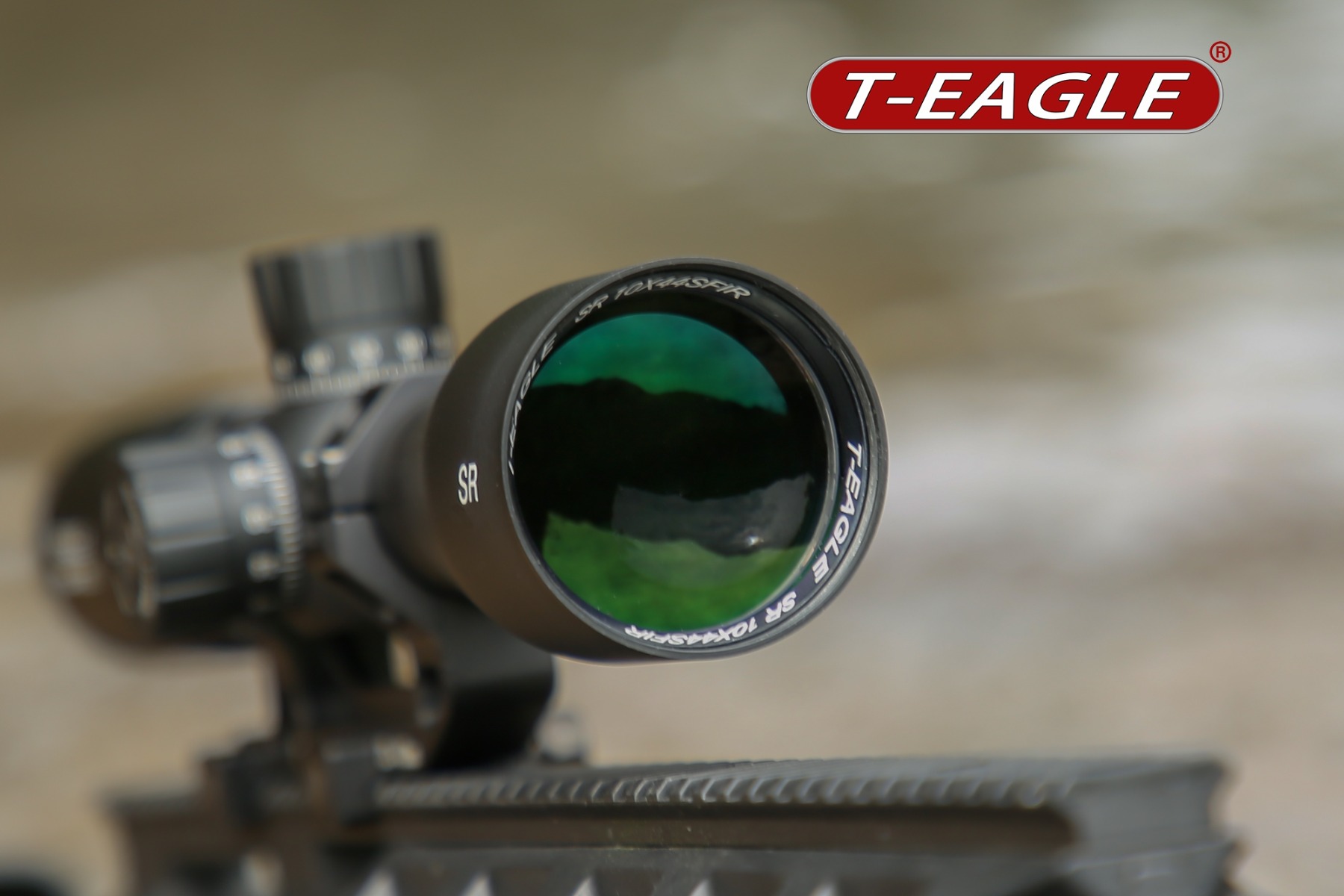 T-Eagle SR 10X44 Illuminated MIL 0.1 MRAD SF 30mm Rifle Scope