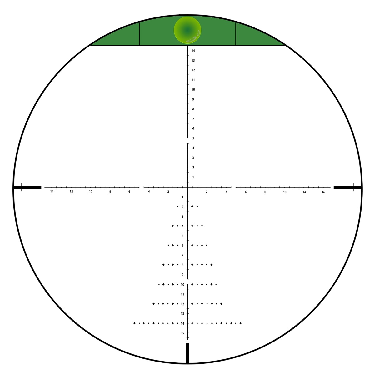 T-Eagle ER 6-24X50 Illuminated SFP MIL SF 30mm Bubble Level Rifle Scope inc Free Throw Lever & 9-11mm Dovetail Rings
