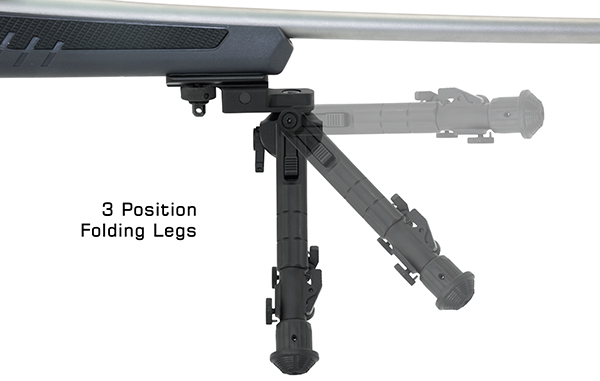 UTG Recon 360 TL 7-9" Centre Height Picatinny Bipod