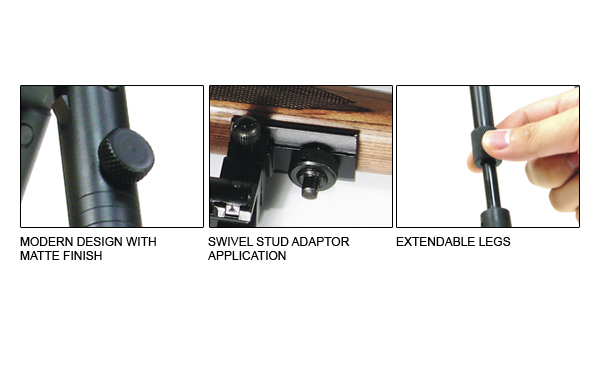 UTG Shooter's 6.2- 6.7" Picatinny Bipod