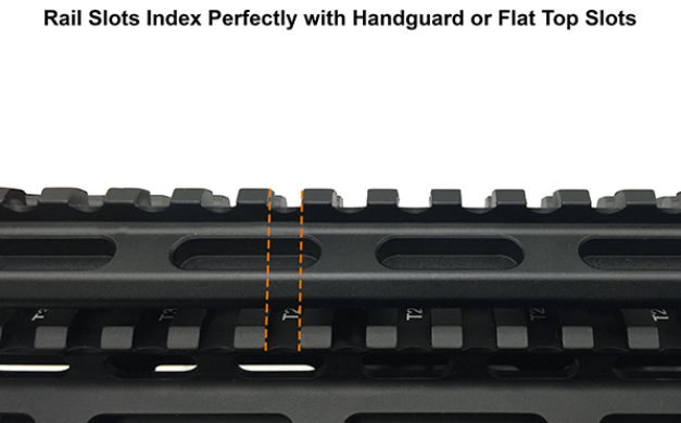 UTG Super Slim Picatinny Riser Mount, 0.5" Height, 13 Slots