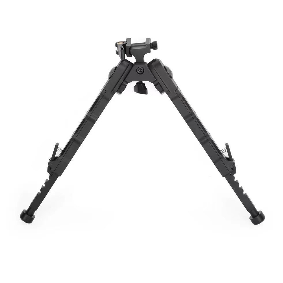 T-Eagle V9 Aluminium 6-9 Inch Adjustable Notched Leg Bipod with Picatinny Mount