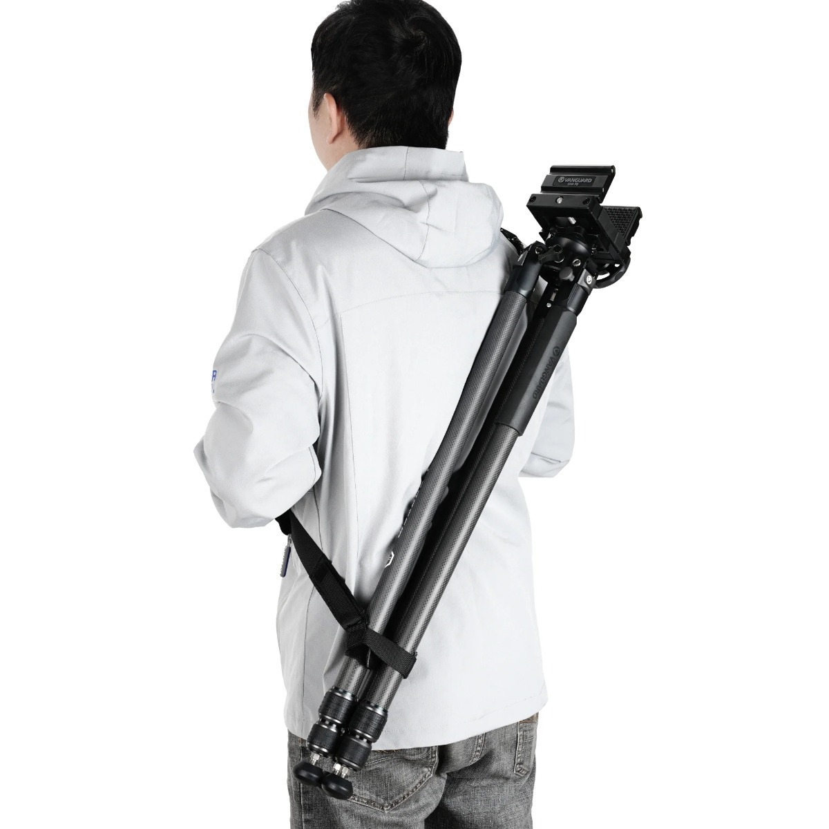 Vanguard Endeavor L 303CGM Gun Pod Solid Carbon Shooting Rest Bowl Head Tripod System (Arca Compat)