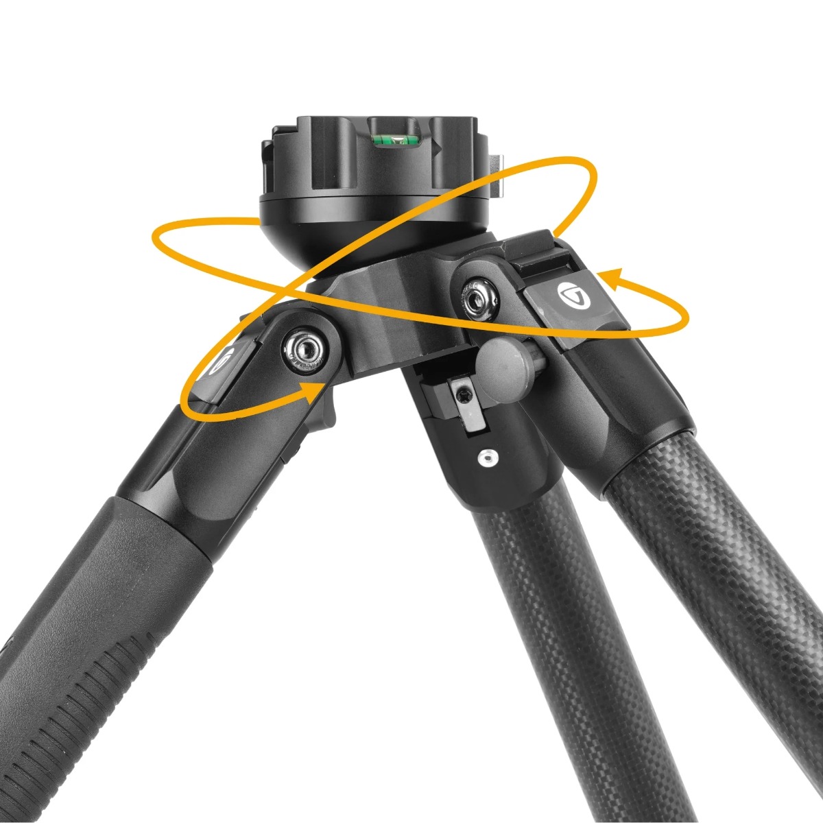 Vanguard Endeavor L 263CPR Carbon Fibre Levelling Shooting Rest With Picatinny Rail Clamp
