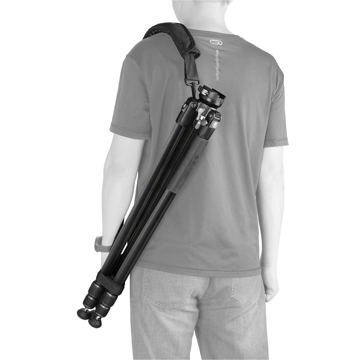 Vanguard Endeavor L 263CPR Carbon Fibre Levelling Shooting Rest With Picatinny Rail Clamp