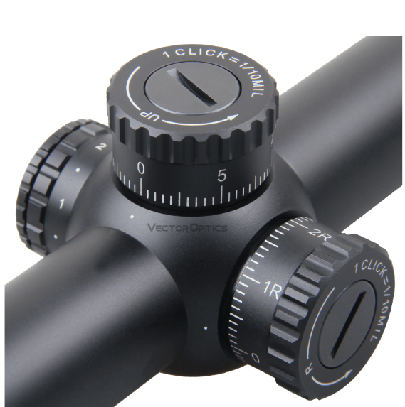 Vector Optics Taurus 1-6x24 SFP Illuminated LPVO 1/10 MIL Rifle Scope