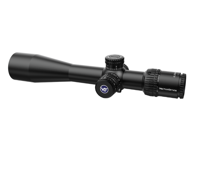 Preowned TSP Vector Optics Veyron 6-24x44 SFP Illuminated Side Focus MPR-V10 0.1 MRAD Locking Turret Long  Range 30mm Rifle Scope - SOG67