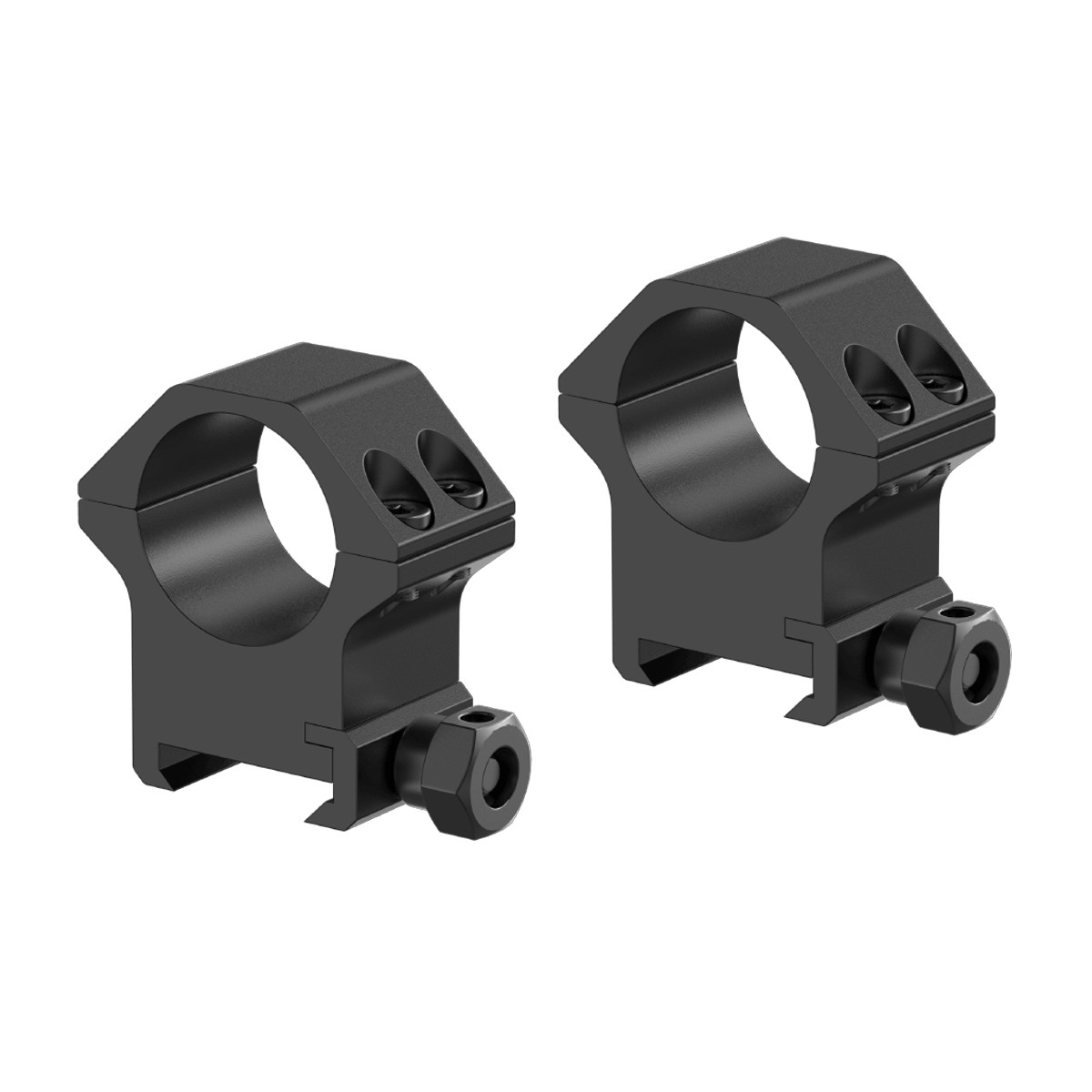 Vector Victoptics ACD Screw Mount 25.4mm (1") Weaver Mounting Rings - Low