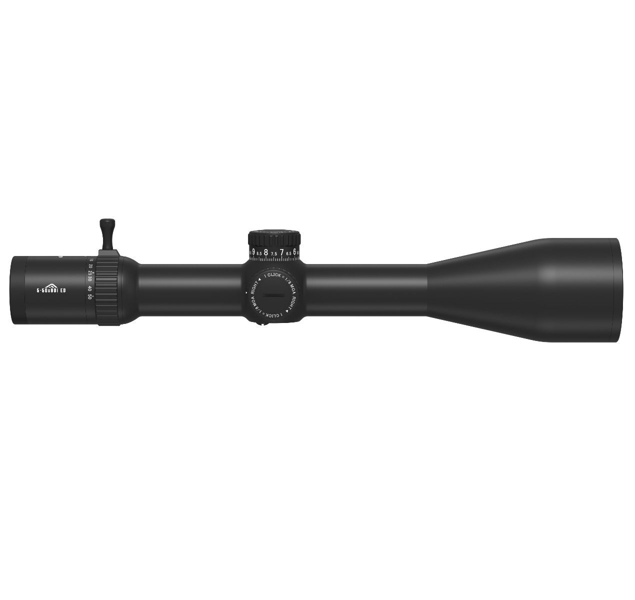  Falcon T50i 5-50x60i SFP ED E-CDi 1/8MOA 34mm Rifle Scope