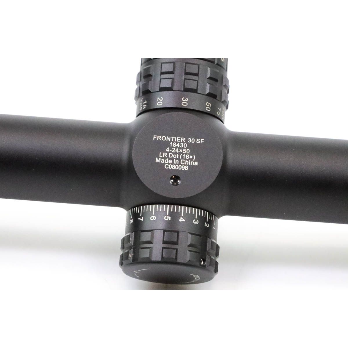 Preowned Hawke Frontier 30 SF 4-24x50 IR LR DOT SFP Zero Lock Rifle Scope - 2H22-0193