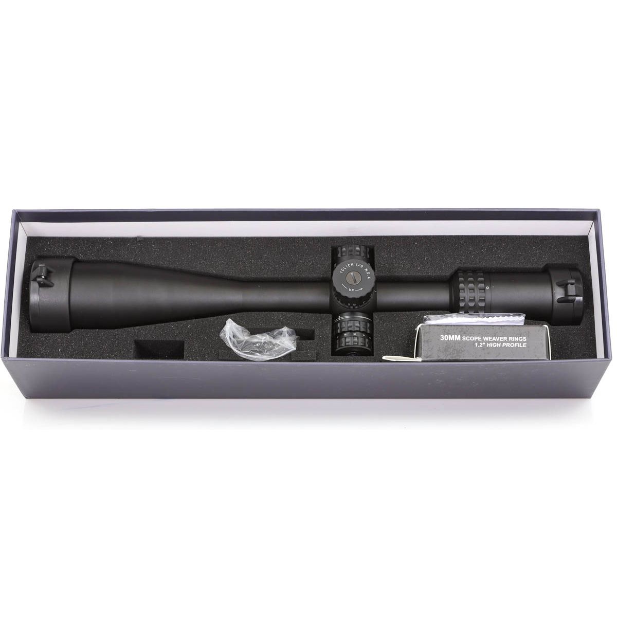 Ex-Demo Vector Optics Sentinel-X Pro 10-40x50 IR COM-25M 1/8 MOA SFP Rifle Scope - EXDEM-0380