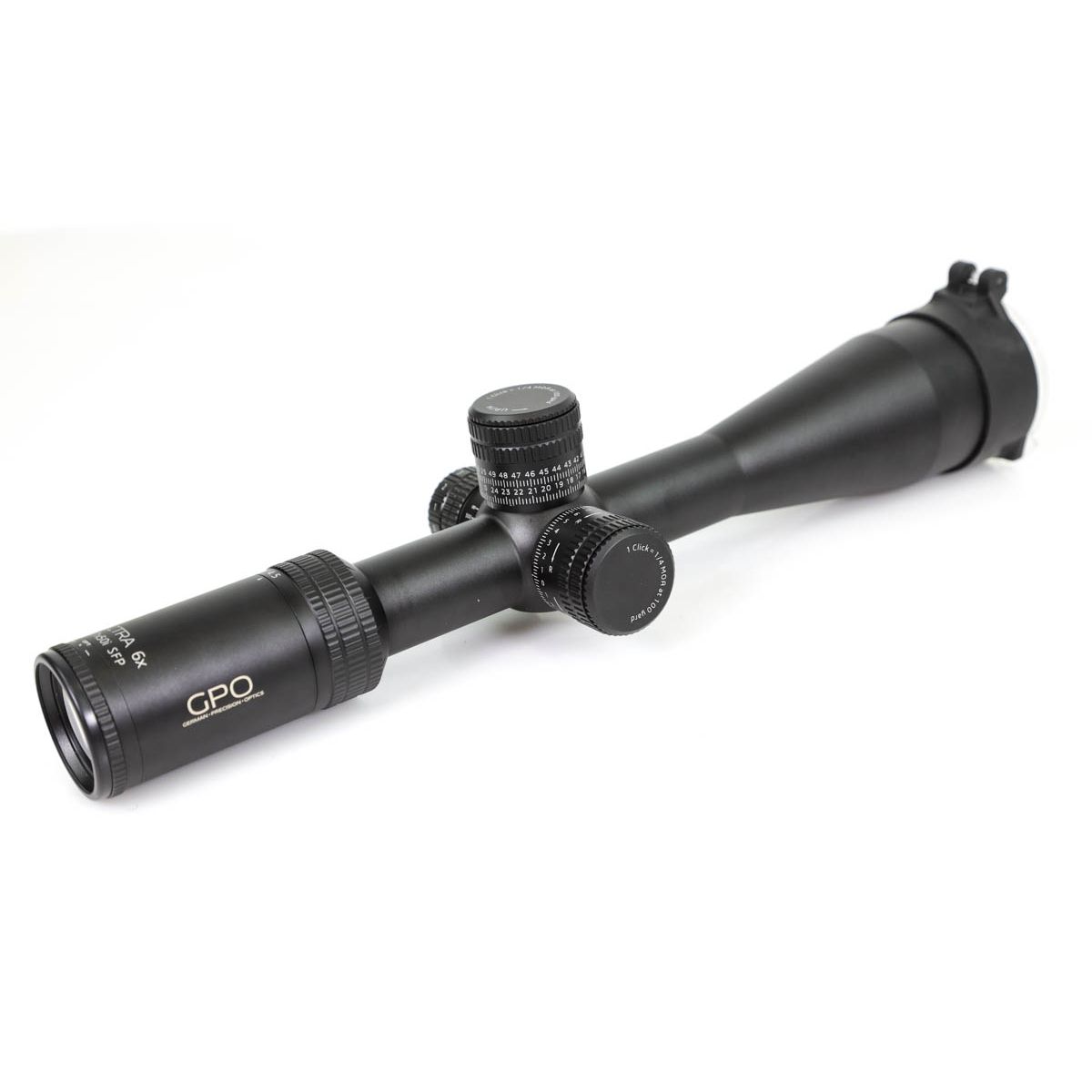 Ex-Demo German Precision Optics SPECTRA 6X 4.5-27X50 Illuminated FFP PLR-I PRO 34MM Zero Stop LT CCW Rifle Scope - EXDEM-0384