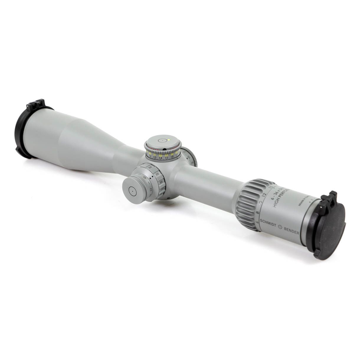 **LIMITED EDITION** Schmidt & Bender 6-36x56 PM II High Performance LPI FFP TR²ID 1cm cw DT35 MTC LT ZC Rifle Scope (RAL 7005)