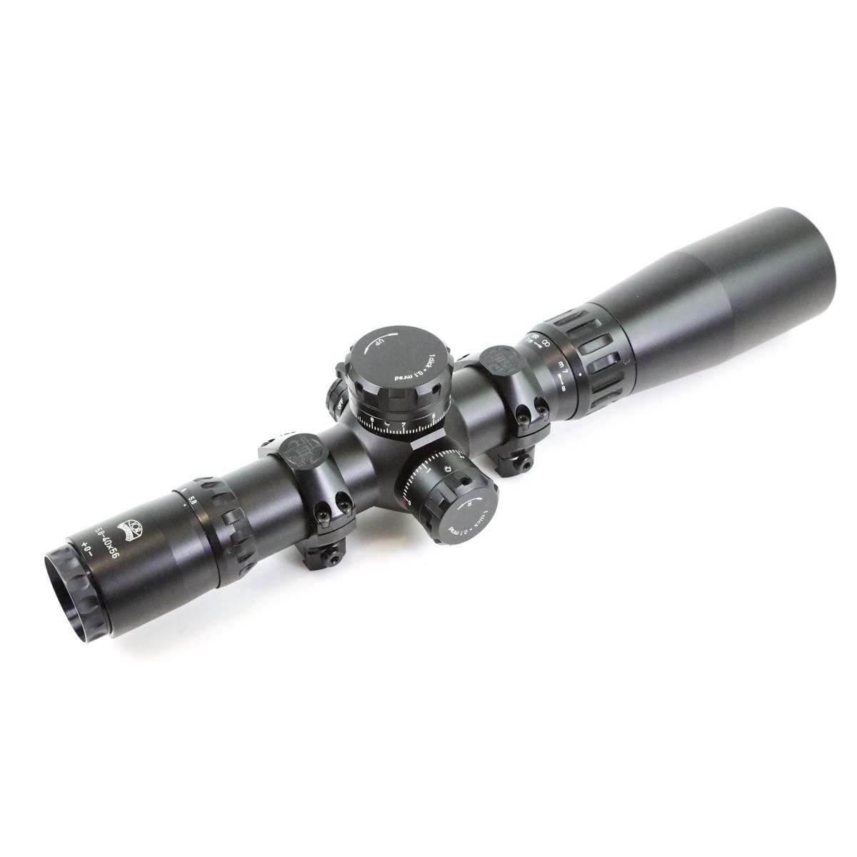 Preowned IOR Crusader BF 5.8-40x56 FFP Illuminated MRAD SHX-X1 0.1 MRAD Rifle Scope - PO45