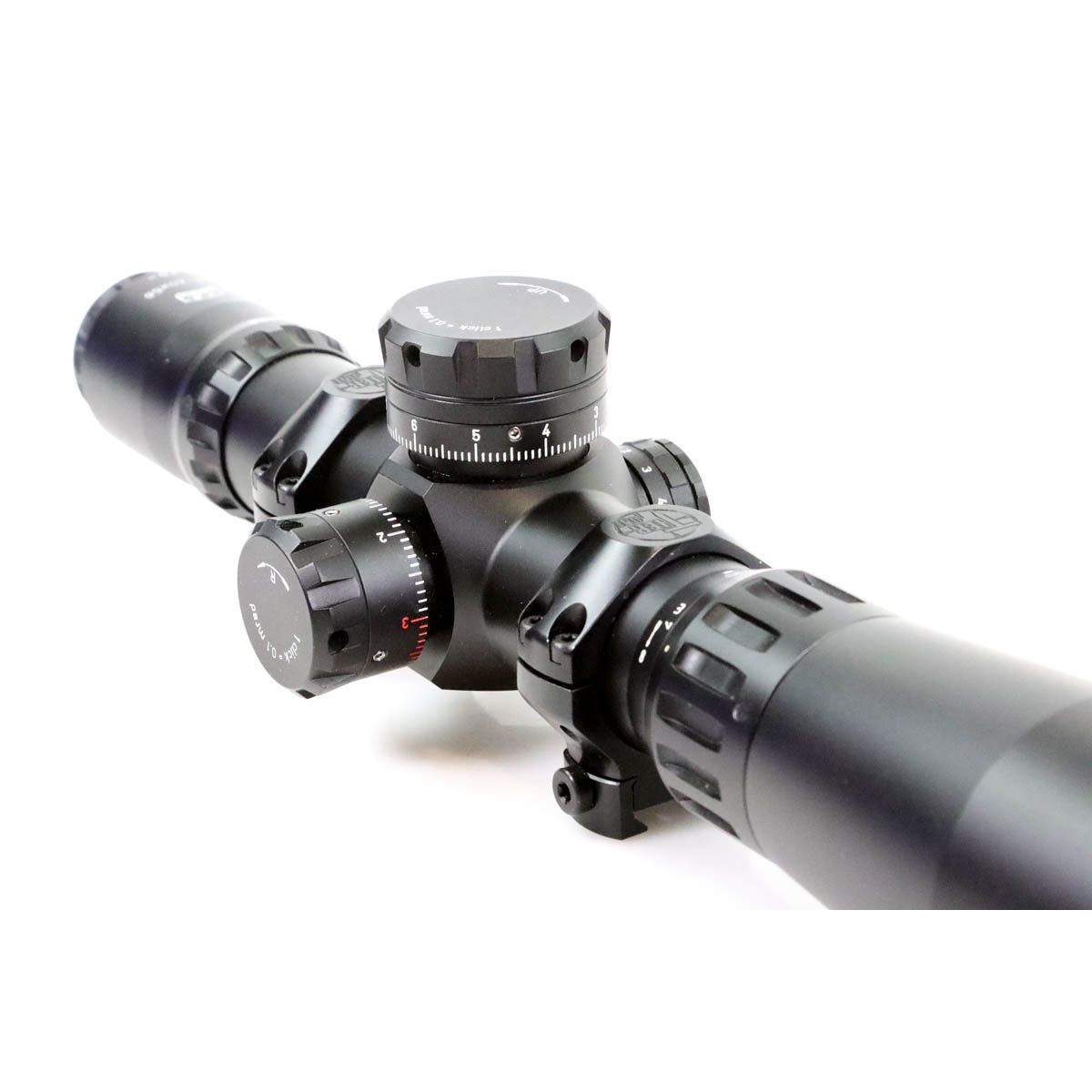 Preowned IOR Crusader BF 5.8-40x56 FFP Illuminated MRAD SHX-X1 0.1 MRAD Rifle Scope - PO45