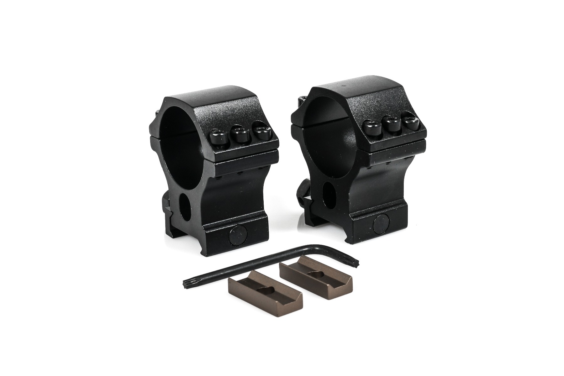 WULF Xtreme Heavy-Duty 30mm Tactical Rings - High 