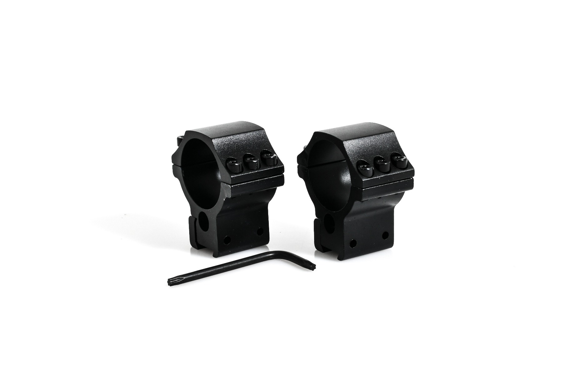 WULF Xtreme Heavy-Duty 30mm High 6 Screw 9-11mm Tactical Rings