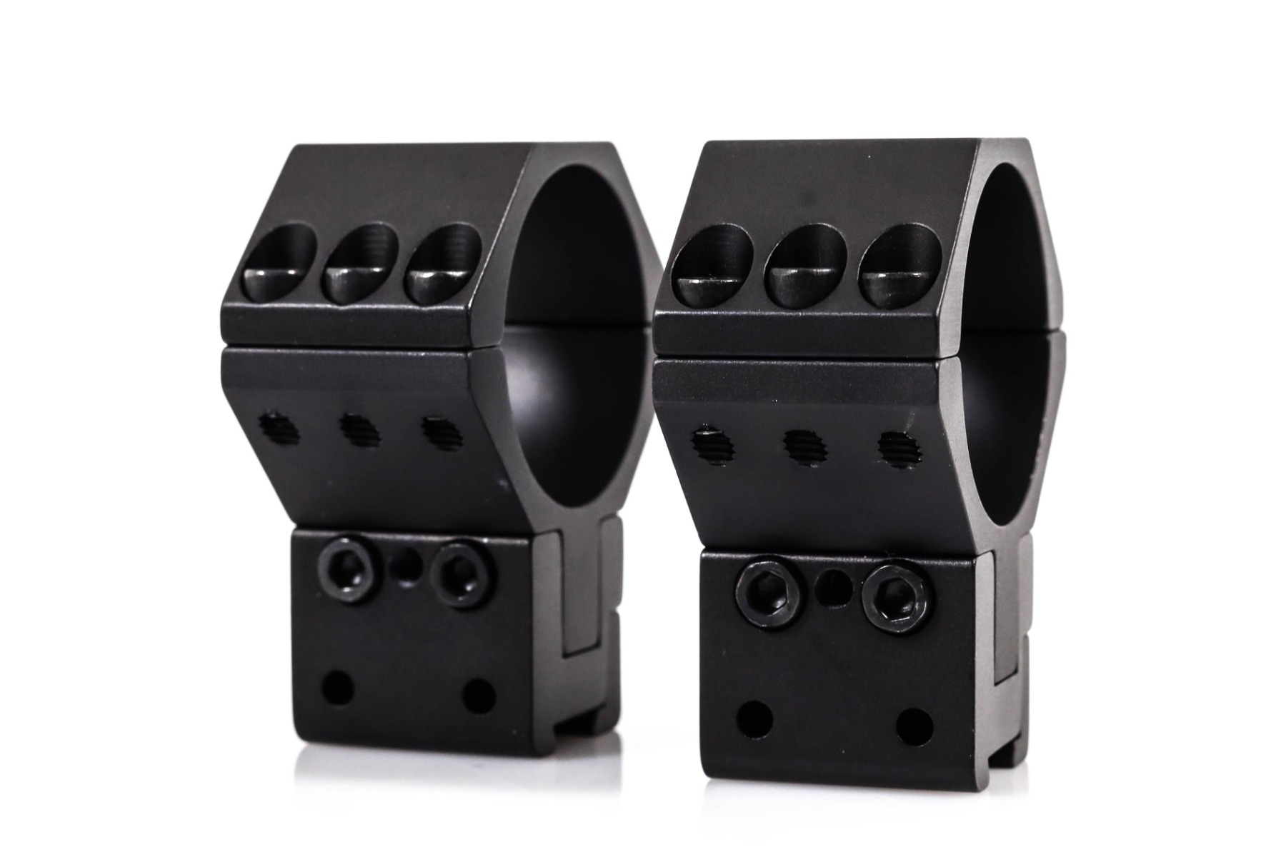 WULF 34mm 40 MOA Adjustable 6 Screw 9-11mm 2 Piece Dovetails Rings