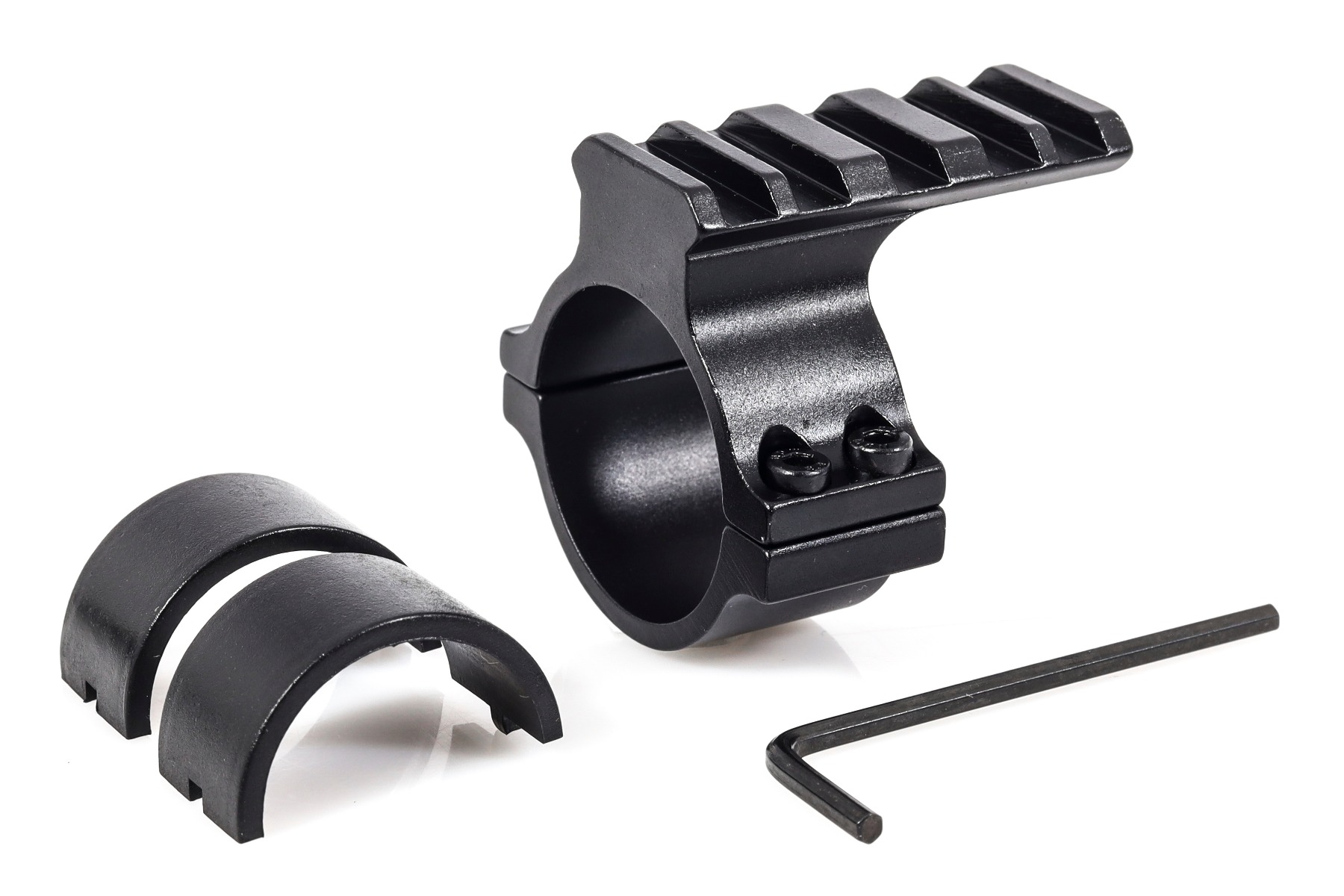 **Stiff Parallax** ELLTECH UCS 6-24x44 FFP MR1X 0.1 MRAD Illuminated Rifle Scope + WULF 30mm/1 inch Picatinny Scope Accessory Mount