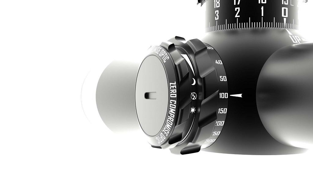 Zero Compromise Optic (ZCO) ZC420 4-20X50 FFP Illuminated 0.1 MIL MPCT1 Rifle Scope (+ZCO 2pc Rings)