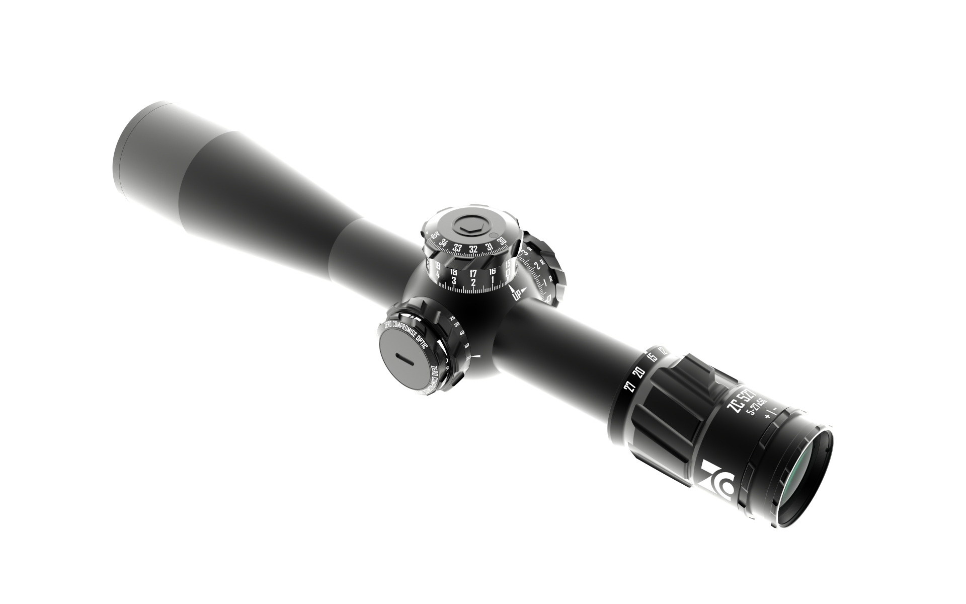 ZCO (Zero Compromise Optics) ZC527 5-27x56 10mil Illuminated MPCT1 CCW Rifle Scope