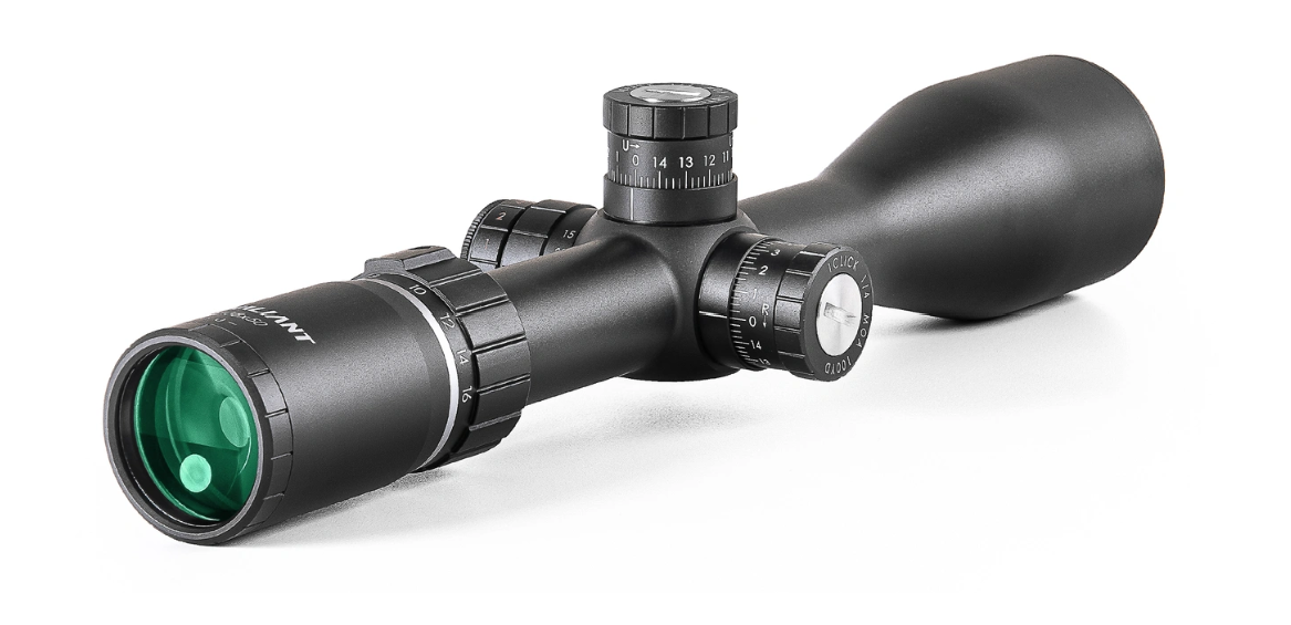 Valiant Zephyr 4-16x50 10x Half MilDot IR SF Rifle Scope