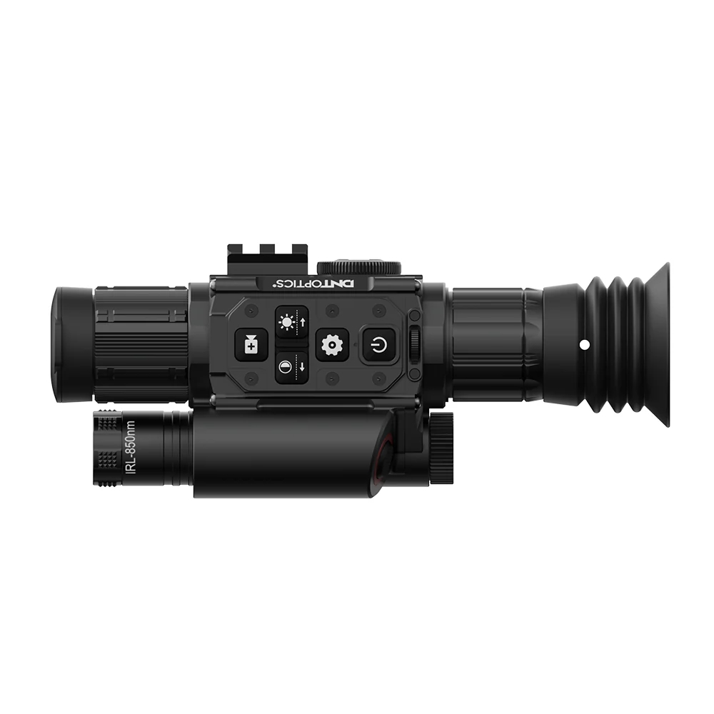 DNT Optics ZULUS HD 3-12X Digital Night Vision Scope With LRF And Ballistic Calculator (Includes PM20L Picatinny Rail)