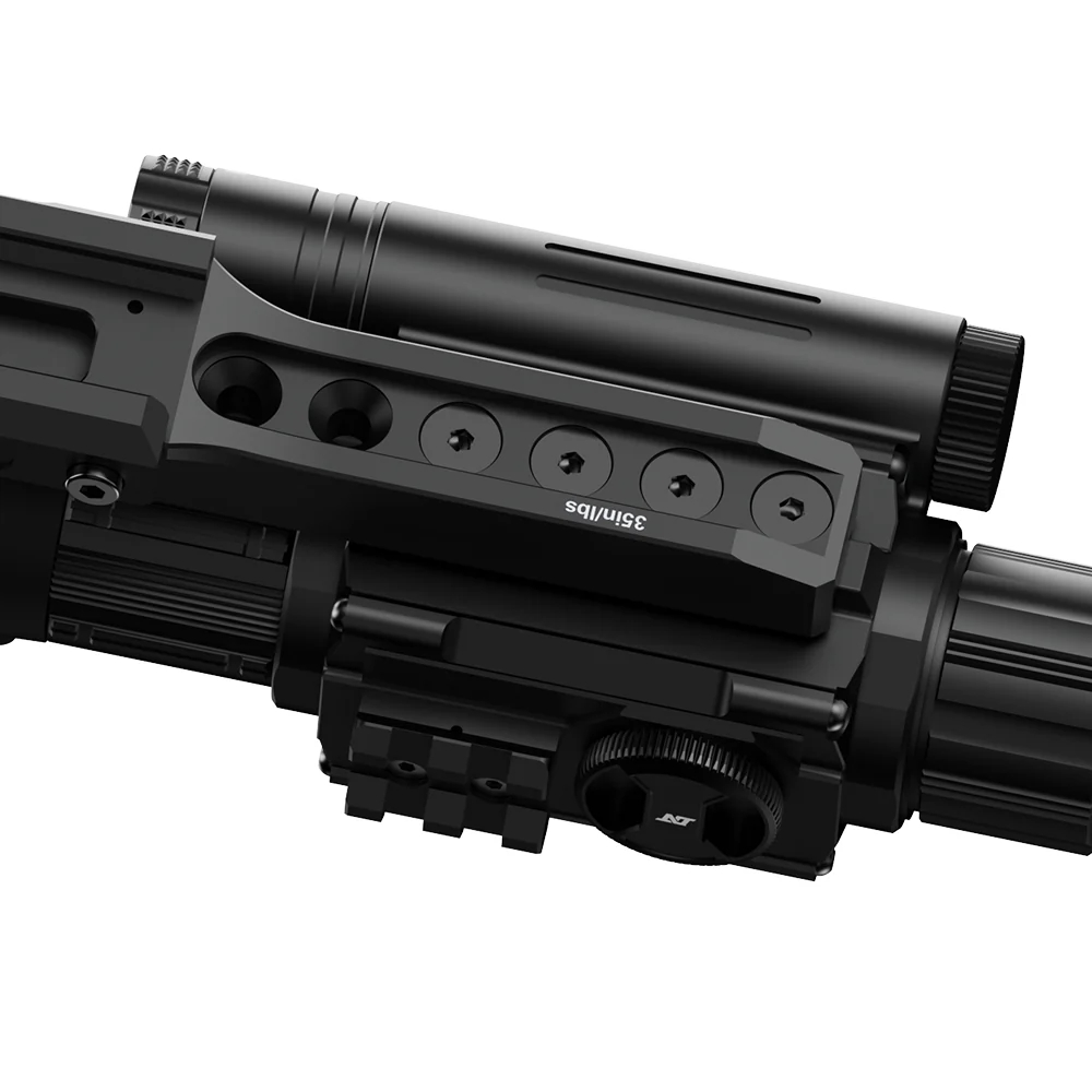 DNT Optics ZULUS HD 3-12X Digital Night Vision Scope With LRF And Ballistic Calculator (Includes PM20L Picatinny Rail)