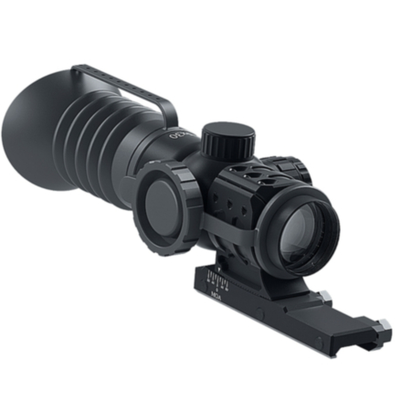 Immersive Optics 5x30 Mildot RAPID w/MOA ADJ MOUNTS Prism Rifle Scope