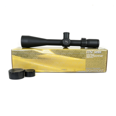 Preowned Sightron S-TAC 4-20x50 SFP Non Illuminated MOA-2 1/4 MOA SF Rifle Scope - PO488