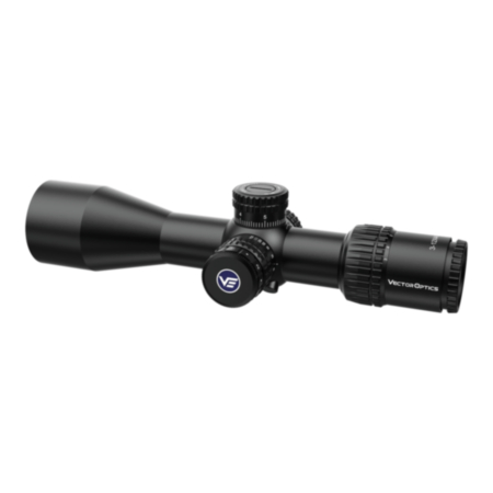 Vector Optics Veyron 3-12x44 SFP Illuminated MPR-V10 0.1 MRAD Locking Turrets Side Focus Super Compact Rifle Scope - Free Weaver/Picatinny Mounts Included